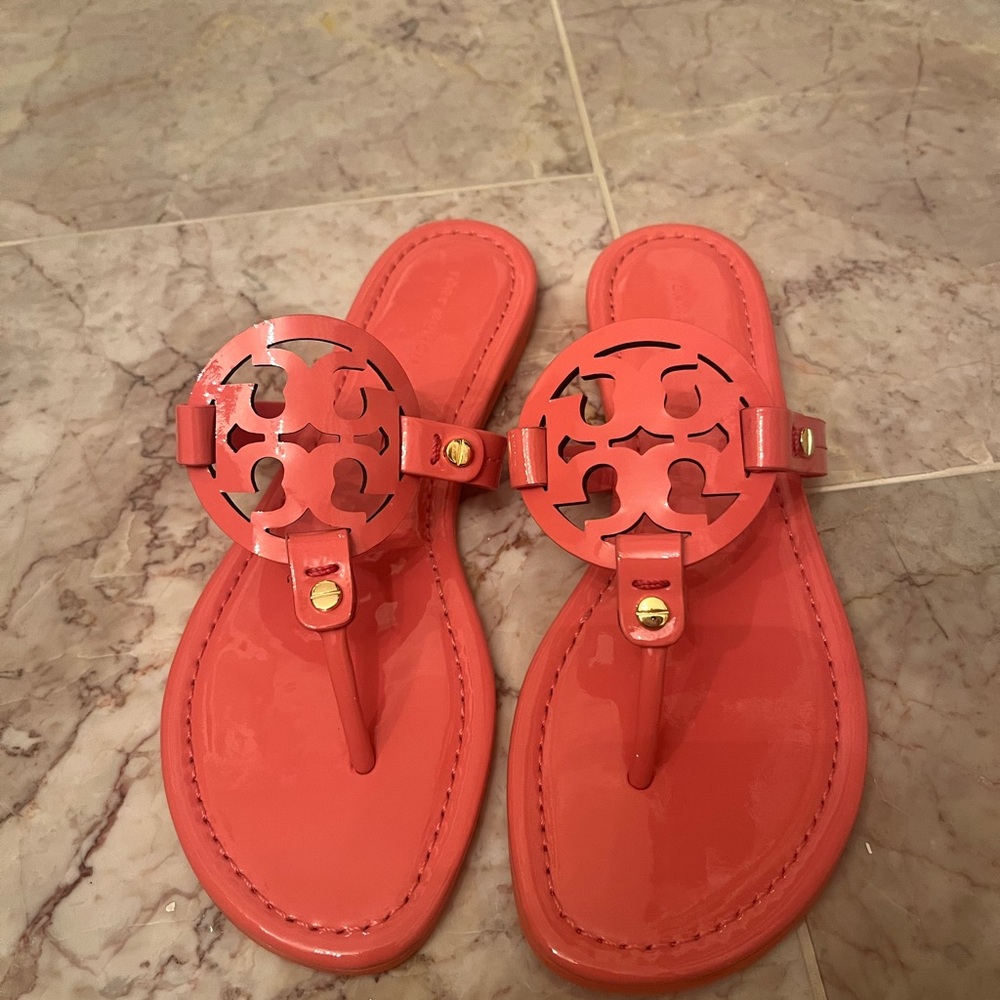 Coral Tory Burch Miller Sandal